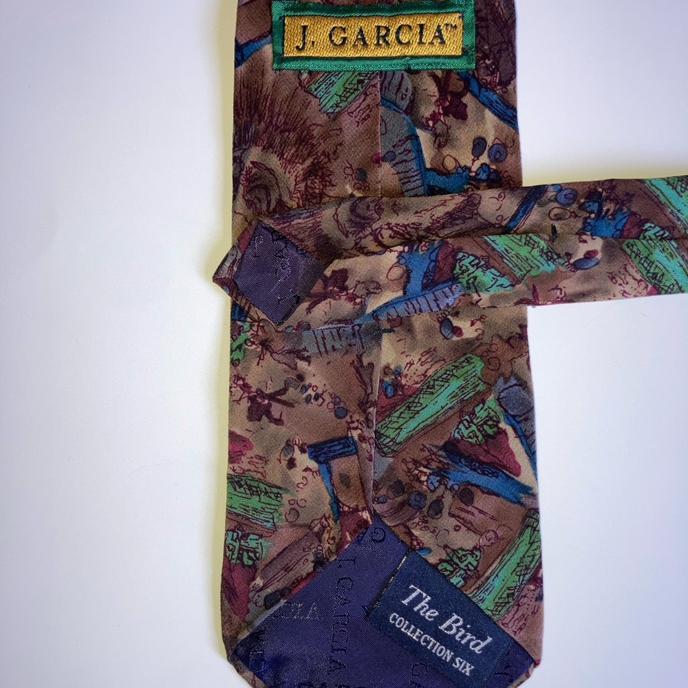 J Garcia Bird Collection Tie